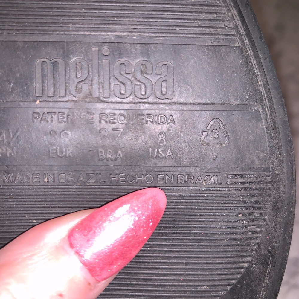 🔥SALE🔥MELISSA🌹BUBBLE GUM SWEET FLATS.EXCELLENT CONDITION!! - Picture 4 of 6